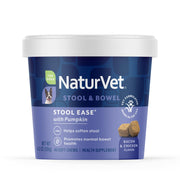 NaturVet emballage avant montrant 40 friandises pour une digestion facilitée