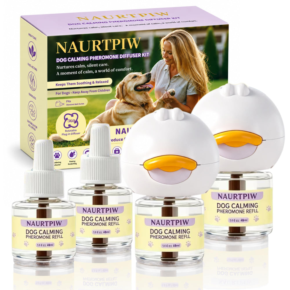 NAURTPIW kit complet avec deux diffuseurs et quatre recharges pour tranquillité