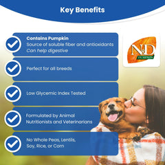 N&D étiquette nutrition claire, informations complètes et confiance