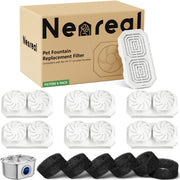 Neareal emballage avant montrant 6 filtres, simplifie le stockage