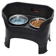 Neater Pet Brands vue frontale de la station de repas, garde la zone propre