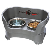 Neater Pet Brands vue face de la station pour repas, maintien de l'espace propre