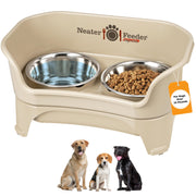Neater Feeder Express face avant almond montrant rangement propre