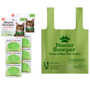 Neater Pet Brands emballage avant montrant 6 boîtes et informations produit pour rangement pratique