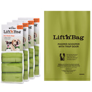 Neater Pet Brands emballage avant montrant 12 rouleaux et étiquette claire pour rechargers