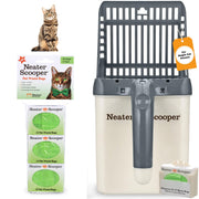 Neater Pet Brands vue avant de la pelle montrant un rangement propre