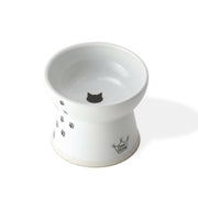 Necoichi gamelle face avant montrant design peu profond et confort