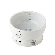 猫壱 gamelle porcelaine face montrant design épuré et accessibilité