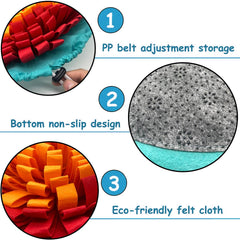 NEECONG chien en train de fouiller le tapis favorisant stimulation mentale