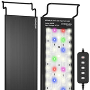 NEOAQLUX vue frontale du luminaire montrant design compact et contrôle