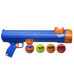 Nerf Dog gros plan du mécanisme sans pièces exposées pour sécurité mains
