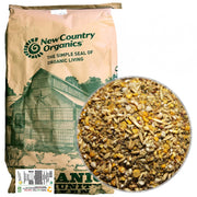 New Country Organics sac 25 lb en vue frontale, rassure sur le conditionnement