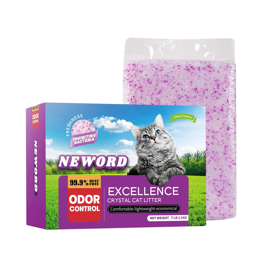 NEWORD emballage avant montrant le format 7 lb et bénéfice longévité