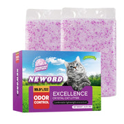 NEWORD emballage avant montrant 2 sacs 7 lb et bénéfice longévité