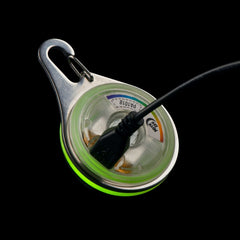 Nite Ize SpotLit XL fixé sur collier de chien améliorant repérabilité nocturne