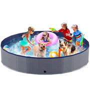 niubya piscine pliable face avant montrant capacité et forme sécurisée
