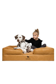 NOAH & PAW vue de face du lit, soutien orthopédique visible