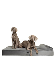 NOAH & PAW vue avant du lit XXL montrant la forme surélevée et le maintien