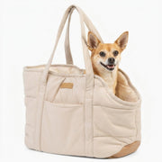 NoblePup sac porte‑chien face blanche, style élégant et pratique