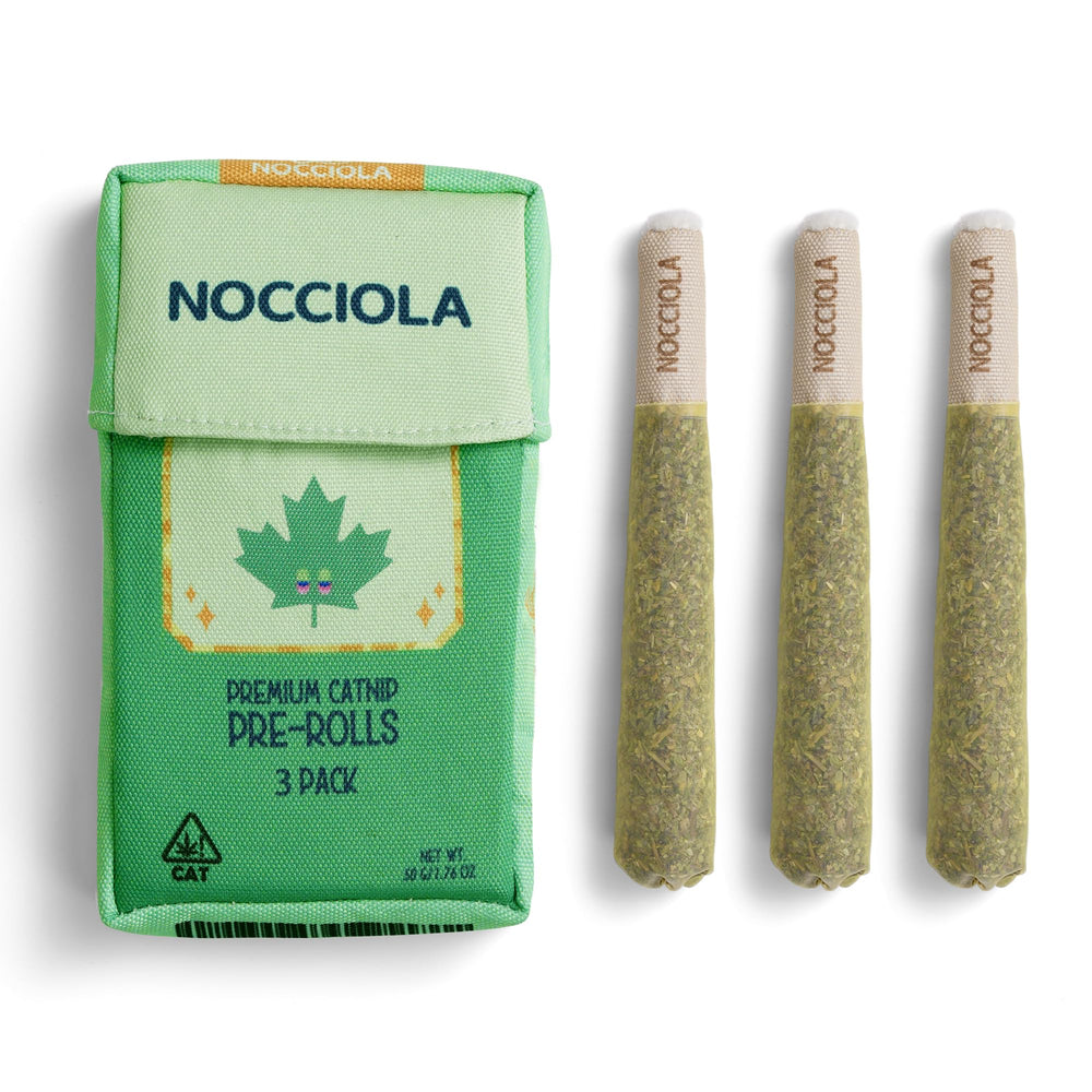 Nocciola pack de trois jouets vue avant présentant le design et la couleur, divertissement garanti