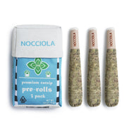 Nocciola packaging avant montrant le coffret et bénéfice de choix durable