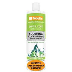 Nootie bouteille face montrant emballage et parfum concombre melon bénéfice nettoyage doux