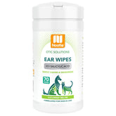 Nootie emballage avant montrant 70 lingettes et parfum concombre melon, facile à stocker