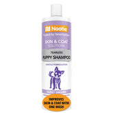 Nootie packaging avant montrant le flacon et la promesse sans larmes