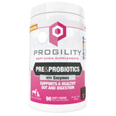 Nootie Progility emballage avant montrant le produit et bénéfice soutien digestif