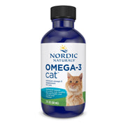 Nordic Naturals flacon huile pour chat face, rassure sur la pureté