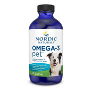 Nordic Naturals flacon 8oz montrant produit prêt à l’emploi et dosage facile