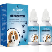 NOVEHA collyre gel packaging avant montrant format pack double et avantages