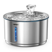NPET fontaine en place montrant design durable et capacité