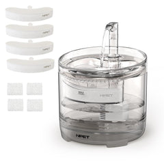 NPET fontaine WF050TP vue de face montrant le design et distribution d'eau