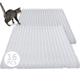 Nuanchu vue avant du tapis transparent protégeant meuble