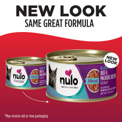 Nulo contenu ouvert montrant texture hachée en sauce pour meilleure acceptation