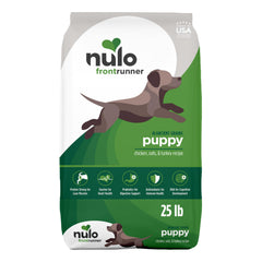 Nulo Frontrunner emballage face montrant composition riche en protéines