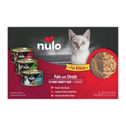 Nulo emballage avant montrant variété de recettes et bénéfice appétence