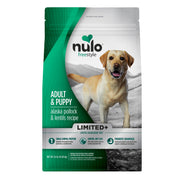 Nulo sachet face montrant la recette Alaska Pollock pour appétence