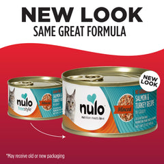 Nulo texture miettes proche montrant morceaux tendres et digestibilité