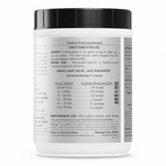 Nupro comparaison taille pot illustre quantité de 30 onces
