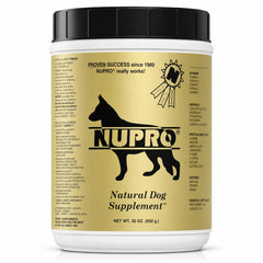 Gros plan poudre Nupro révélant texture fine pour mélange facile