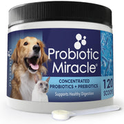 NUSENTIA pot Probiotic Miracle posé sur table montrant emballage et concentration élevée