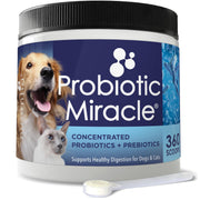 Nusentia Probiotic Miracle emballage avant montrant pot et bénéfice digestion