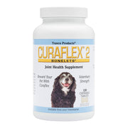 Nutramax Curaflex emballage avant montrant le pot et la quantité, facilite le choix