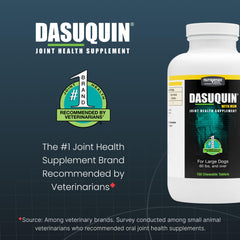 Nutramax Dasuquin gros plan texture du comprimé pour administration aisée