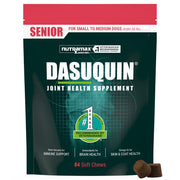 Nutramax Dasuquin emballage avant montrant quantité 84 ct et bénéfice mobilité