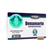 Nutramax Denamarin paquet 30 comprimés montrant praticité et dosage pour chien