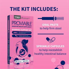 Nutramax Proviable dosage de la pâte avec la seringue pour contrôle facile
