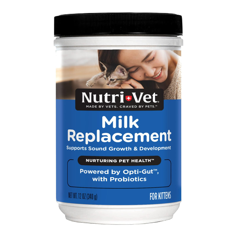 Nutri-Vet face de l'emballage 12oz montrant le produit et la confiance